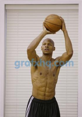 Ray Allen Shirtless