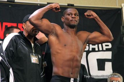 Jermain Taylor weigh-in